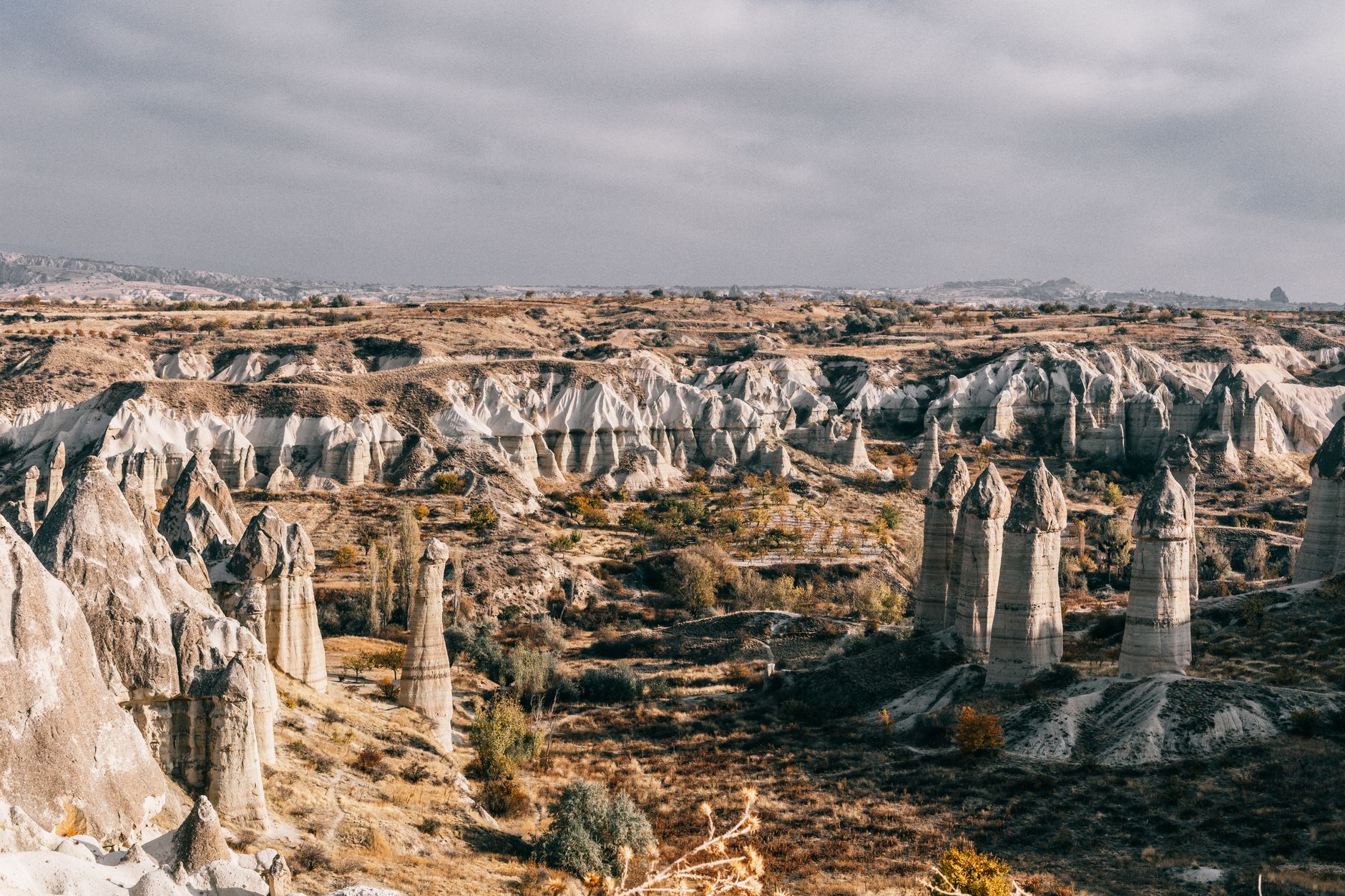 Kapadokya Göreme kaya oluşumları