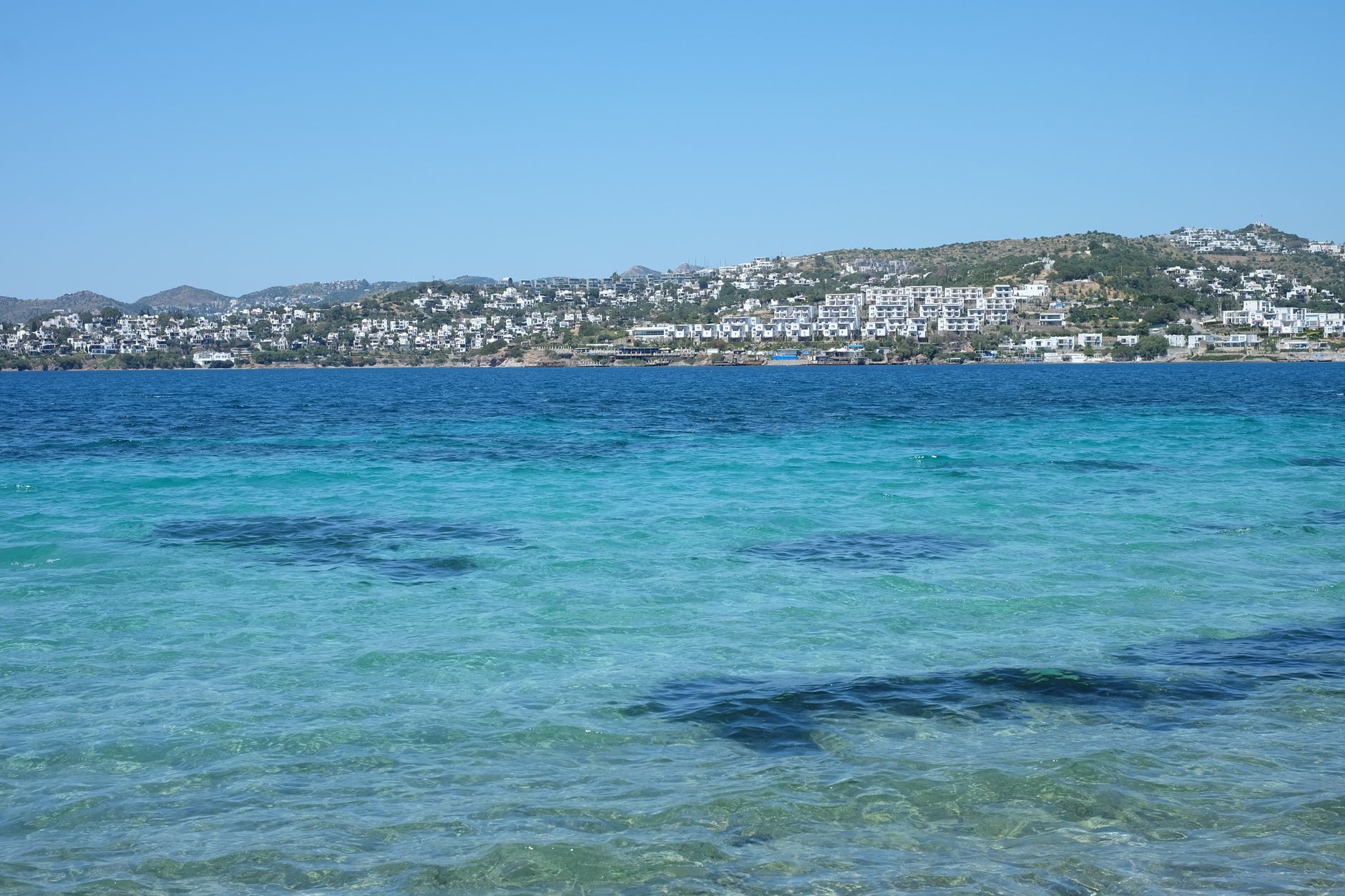 Bodrum ve Ege sahil manzarası