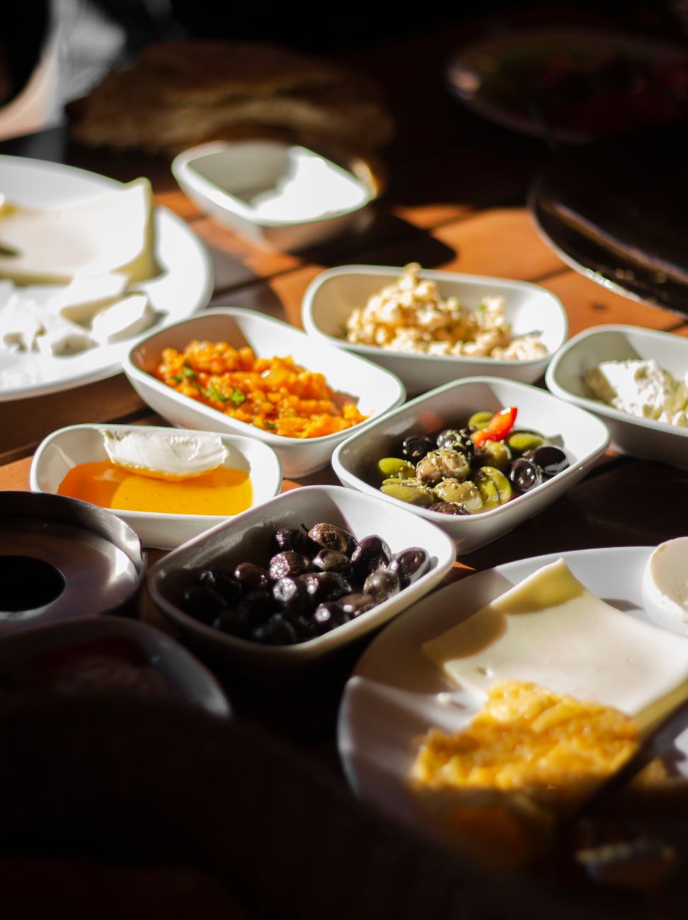 Geleneksel Türk mutfağı ve meze sofrası